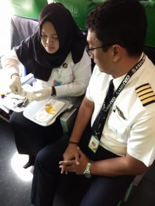 Operasi Pengamanan Angkatan Udara Melalui Tes Urine Awak Pesawat Udara Di Bandara Hang Nadim Batam