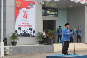 Upacara Peringatan Ke - 74 Kemerdekaan Republik Indonesia