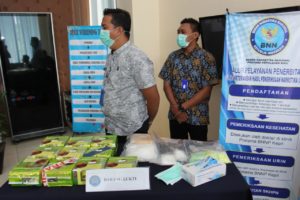 Press Release Pengungkapan Kasus Narkotika Jenis Sabu 12 Kg dan Ekstasi 1000 butir