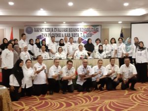 Rapat Kerja Evaluasi Kegiatan Bidang Rehabilitasi BNN Provinsi dan Kab / Kota TA 2019