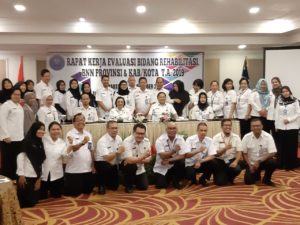 Rapat Kerja Evaluasi Kegiatan Bidang Rehabilitasi BNN Provinsi dan Kab / Kota TA 2019