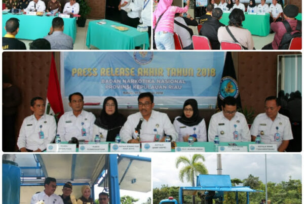 Pres Release Akhir Tahun 2018 Badan Narkotika Nasional Provinsi Kepulauan Riau