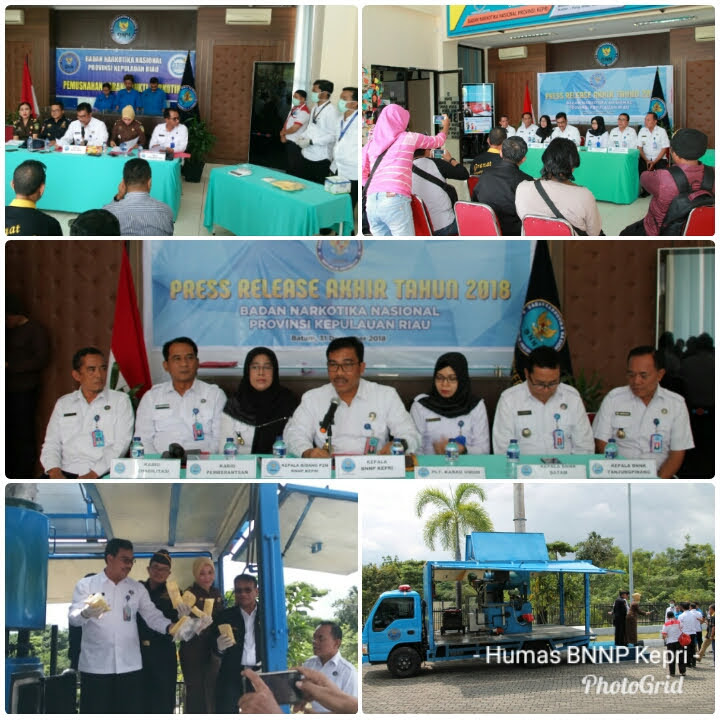 Pres Release Akhir Tahun 2018 Badan Narkotika Nasional Provinsi Kepulauan Riau Pres Release Akhir Tahun 2018 Badan Narkotika Nasional Provinsi Kepulauan Riau