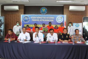 Pemusnahan Barang Bukti Narkotika Jenis Sabu 12.8 Kg dan 1.381 butir Ekstasi