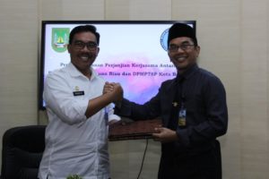 Perjanjian Kerja Sama Antara BNNP Kepri Dengan Dinas Penanaman Modal Dan Pelayanan Terpadu Satu Pintu Pemerintah Kota Batam Serta Grand Openning BNN Corner Di Mall Pelayanan Publik Batam