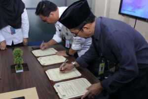 Perjanjian Kerja Sama Antara BNNP Kepri Dengan Dinas Penanaman Modal Dan Pelayanan Terpadu Satu Pintu Pemerintah Kota Batam Serta Grand Openning BNN Corner Di Mall Pelayanan Publik Batam
