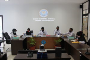 Video Conference RAPIM BNN RI berasama BNNP dan BNNK