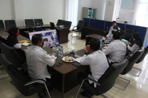 Video Conference RAPIM BNN RI berasama BNNP dan BNNK
