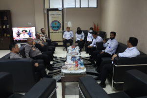 Kunjungan KAPOLDA dan WAKAPOLDA KEPRI ke BNNP KEPRI