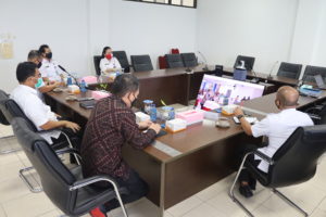 Penandatanganan Nota Kesepahaman antara Badan Narkotika Nasional dengan Badan Pengawas Pemilihan Umum Secara Virtual