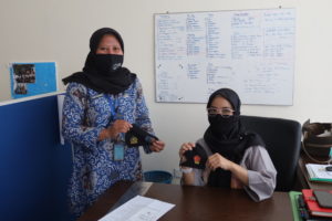 Pembagian Masker untuk jajaran BNNP KEPRI demi mencegah Penyebaran COVID-19