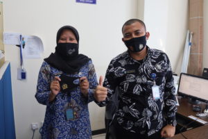 Pembagian Masker untuk jajaran BNNP KEPRI demi mencegah Penyebaran COVID-19