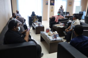 Audiensi dan Koordinasi dari KPU Provinsi Kepulauan Riau ke BNNP KEPRI