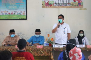 Bimbingan Teknis Lifeskill bagi Masyarakat Rawan Narkoba di lingkungan perkotaan di Kelurahan Muka Kuning Hari Pertama