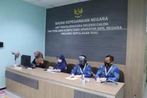 Pengawasan Test SKB dan Psikologi CPNS BNN di UPT BKN Batam Session III