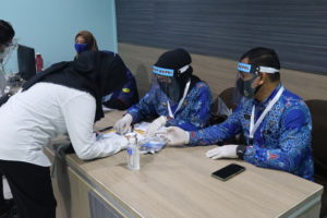 Pengawasan Test SKB dan Psikologi CPNS BNN di UPT BKN Batam Session III