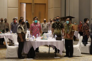 BNN Provinsi Kepulauan Riau melaksanakan Rapat Koordinasi Kelembagaan di Harris Hotel Batam Center