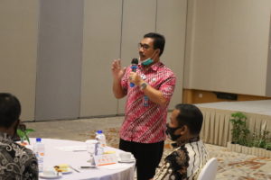 BNN Provinsi Kepulauan Riau melaksanakan Rapat Koordinasi Kelembagaan di Harris Hotel Batam Center