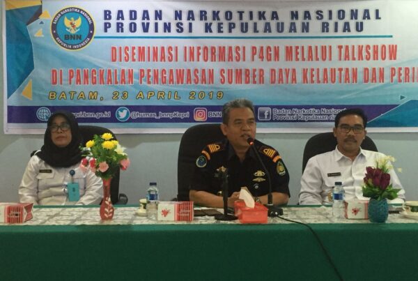 Diseminasi Informasi P4GN Melalui Talkshow Di Pangkalan Pengawasan Sumber Daya Kelautan Dan Perikanan Batam Diseminasi Informasi P4GN Melalui Talkshow Di Pangkalan Pengawasan Sumber Daya Kelautan Dan Perikanan Batam
