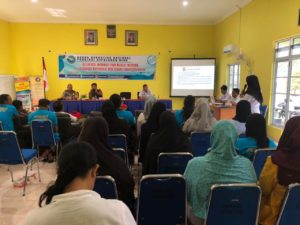 Diseminasi Informasi P4GN melalui Talkshow di lingkungan masyarakat Desa Berakit Kecamatan Teluk Sebong Kabupaten Bintan
