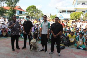 Diseminasi Informasi P4GN melalui Sosialisasi dalam rangka MPLS (Masa Pengenalan lingkungan Sekolah) di SMA Negeri 3 Batam