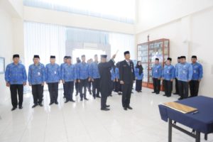 Pengambilan Sumpah Jabatan dan Pelantikan Pejabat Eselon III di Lingkungan BNNP Kepulauan Riau