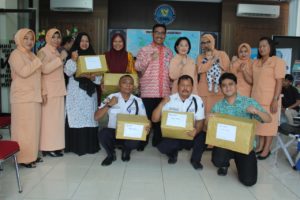 BADAN NARKOTIKA NASIONAL PROVINSI KEPULAUAN RIAU BERSAMA DWP BNNP KEPRI DONOR DARAH BERSAMA DALAM RANGKA MEMPERINGATI HARI IBU