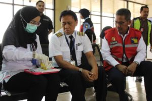 Pelaksanaan Test Urine dalam rangka operasi lilin seligi 2019 menyambut perayaan natal 2019 dan tahun baru 2020" di wilayah Provinsi Kepulauan Riau