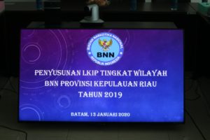 Rapat Penyusunan LKIP Tingkat Wilayah BNN Provinsi Kepulauan Riau Tahun 2019