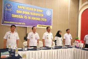 Rapat Kerja di BNNP Dan BNNK/Kabupaten Bidang Rehabilitasi BNNP KEPRI