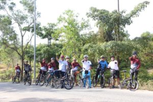 Bersepeda Bersama Pegawai BNN Provinsi Kepulauan Riau