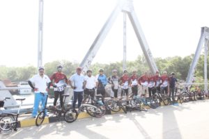 Bersepeda Bersama Pegawai BNN Provinsi Kepulauan Riau