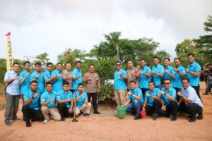 Kegiatan POLRI Peduli Lingkungan dengan Gerakan Penanaman Pohon di Lingkungan POLDA Provinsi Kepulauan Riau tahun 2020
