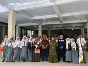 Pelaksanaan Pembina Upacara Dalam Rangka Sosialisasi Pencegahan dan Pemberantasan Penyalahgunaan dan Peredaran Gelap Narkoba (P4GN) sekaligus pelantikan satgas anti narkoba di lingkungan pelajar