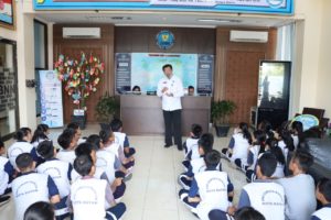 Pelaksanaan "FIELDTRIP" SMPS Cahaya Bangsa 1 Batam di BNN Provinsi Kepulauan Riau