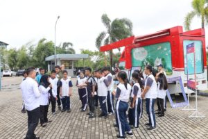 Pelaksanaan "FIELDTRIP" SMPS Cahaya Bangsa 1 Batam di BNN Provinsi Kepulauan Riau