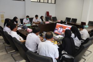 Video Conference Sosialisasi Kode Etik Pegawai BNN dan Penegakan Disiplin Terhadap Pelanggaran Disiplin Ringan