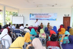 Diseminasi Informasi P4GN melalui taklshow di Lingkungan Masyarakat Kelurahan Kabil
