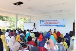 Diseminasi Informasi P4GN melalui taklshow di Lingkungan Masyarakat Kelurahan Kabil