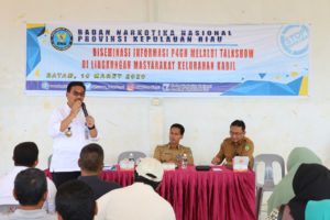 Diseminasi Informasi P4GN melalui taklshow di Lingkungan Masyarakat Kelurahan Kabil