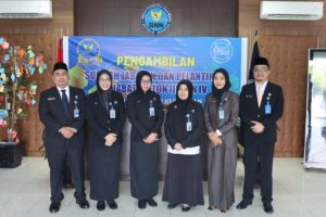 Pengambilan Sumpah Jabatan dan Pelantikan Pejabat Eselon III dan IV di lingkungan Kerja BNN Provinsi Kepulauan Riau Tanggal dan lokasi kegiatan: