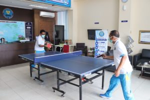 Pembinaan Jasmani Pegawai BNNP Kepri