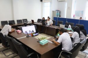 Rapat Teknis Bidang P2M BNNP Kepri dengan Seksi P2M BNNK/Kabupaten melalui Video Conference