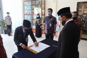 Pengambilan Sumpah Jabatan dan Pelantikan Pejabat Eselon IV di lingkungan Kerja BNN Provinsi Kepulauan Riau