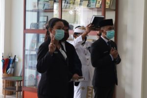 Pengambilan Sumpah Jabatan dan Pelantikan Pejabat Eselon IV di lingkungan Kerja BNN Provinsi Kepulauan Riau