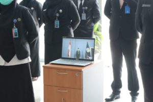 Pengambilan Sumpah Jabatan dan Pelantikan Pejabat Eselon IV di lingkungan Kerja BNN Provinsi Kepulauan Riau