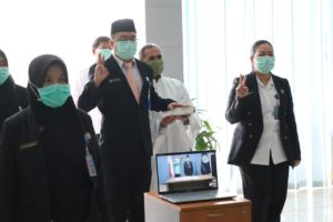 Pengambilan Sumpah Jabatan dan Pelantikan Pejabat Eselon IV di lingkungan Kerja BNN Provinsi Kepulauan Riau