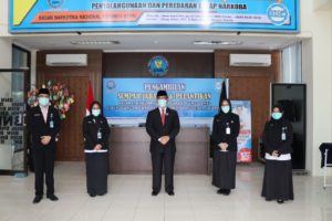 Pengambilan Sumpah Jabatan dan Pelantikan Pejabat Eselon IV di lingkungan Kerja BNN Provinsi Kepulauan Riau