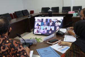 Video Conference Sosialisasi Inpres No 2 Tahun 2020