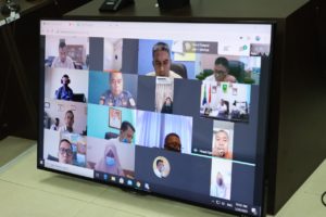 Video Conference Sosialisasi Inpres No 2 Tahun 2020